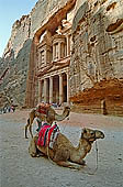 Petra - the impressive Khaznat al-Faroun known as the Treasury of the Pharaoh 